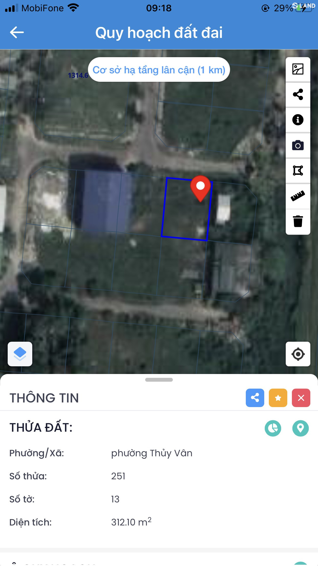 Đất KQH Thuỷ Vân