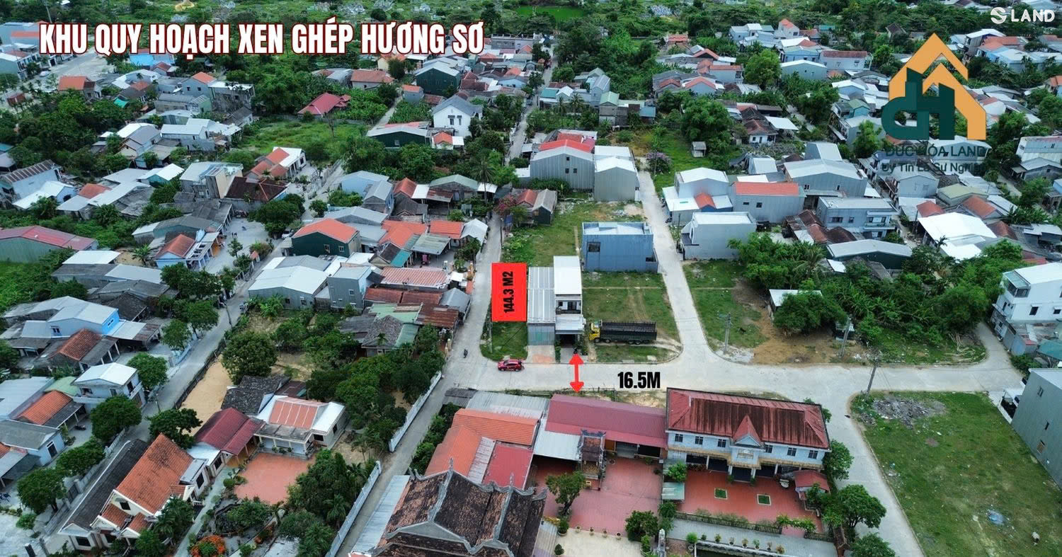 🏡 BÁN LÔ ĐẤT 2 MẶT TIỀN – KQH XEN GHÉP HƯƠNG SƠ – VỊ TRÍ VÀNG AN CƯ & ĐẦU TƯ 💥