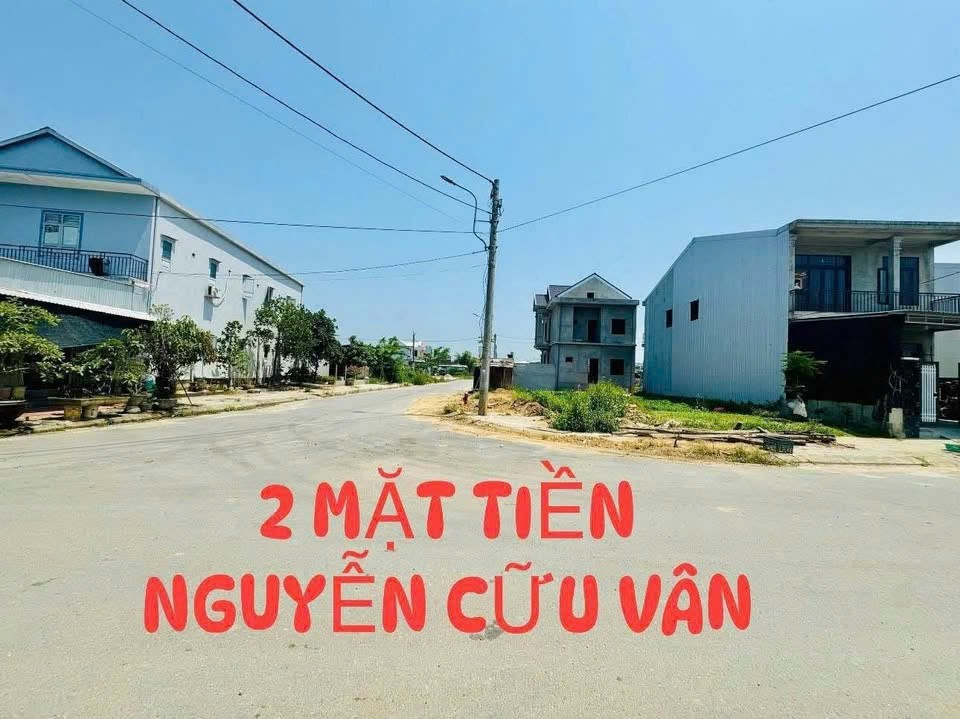 Bán Lô Góc 02 mặt tiền Nguyễn Cửu Vân View Sông Như Ý Tp.Huế hàng hiếm giá chỉ 7,x tỷ 📌
