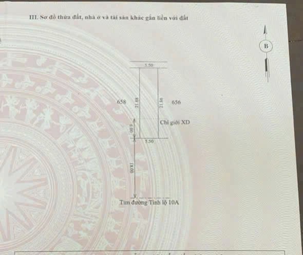 Bán Măt tiền Tỉnh Lộ 10 thuộc KQH Dưỡng Mong - gần nhà Hàng Duyên Anh