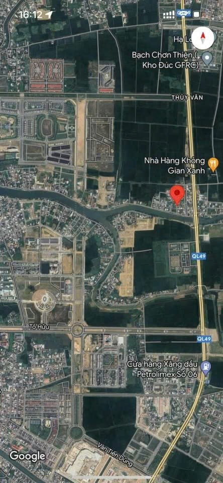 Bán Đất Mặt tiền kiệt Vân Dương - Phường Vỹ Dạ (Thuỷ Vân cũ) - TP Huế