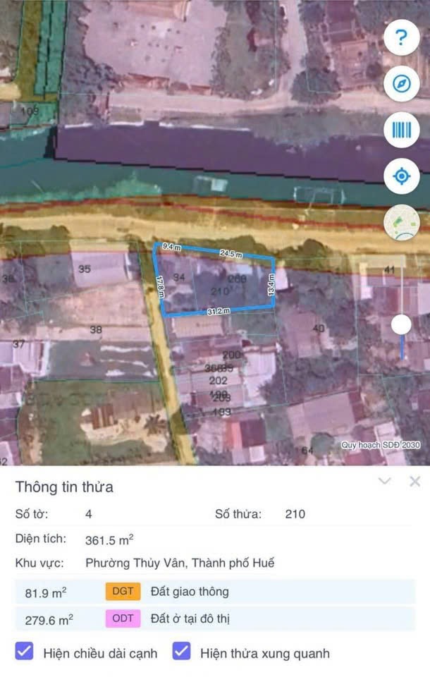 Mặt tiền kinh doanh Nguyễn Hạnh view Sông Như Ý