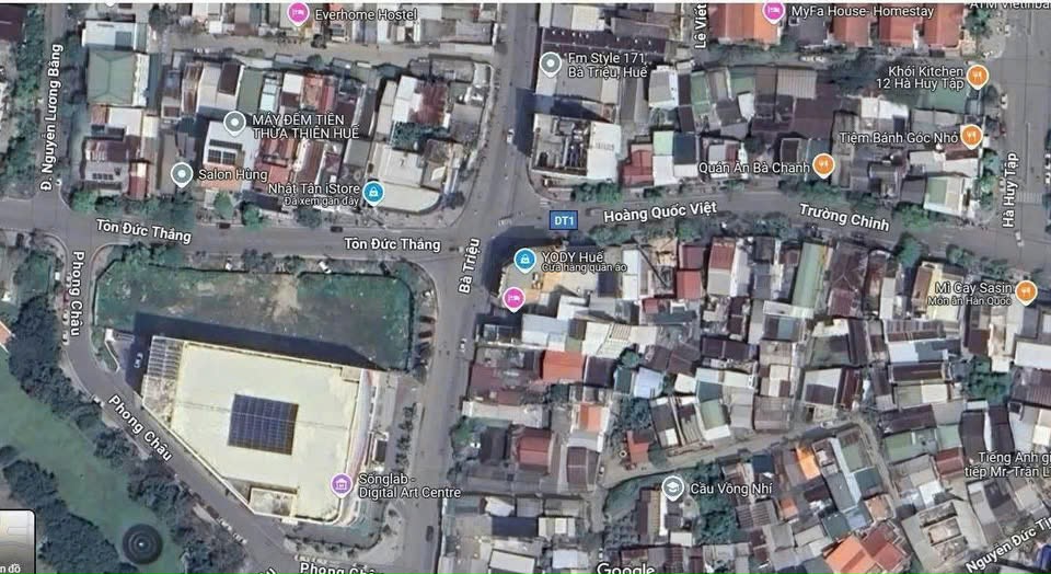 Hàng hiếm. Bán mặt tiền kinh doanh Tôn Đức Thắng đối diện Toà Nhà Nguyễn Kim, Tp.Huế giá 1x tỷ