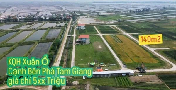 KQH XUÂN Ổ 140 m giá 575 tr
