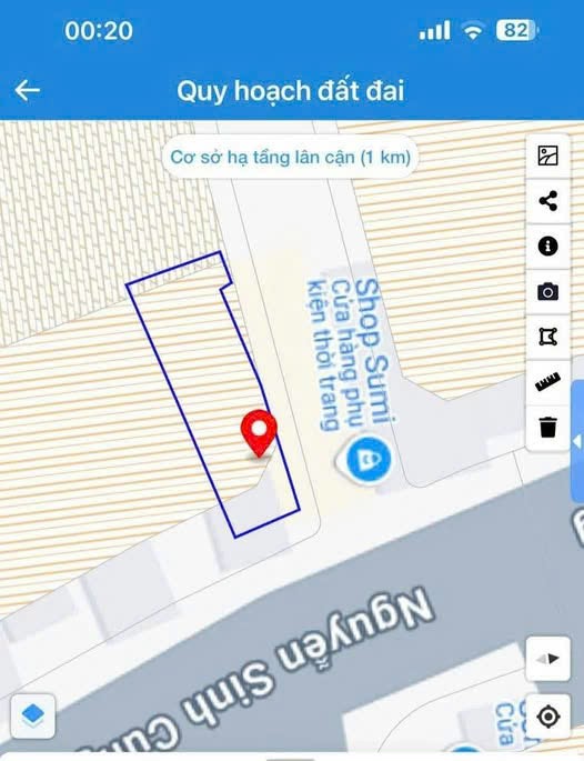 Bán lô măt tiền Nguyễn Sinh Cung với view sông đẹp