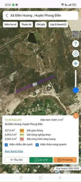 Chủ gửi bán lô đất rừng ven biển điền Hương..phong điền.. Huế